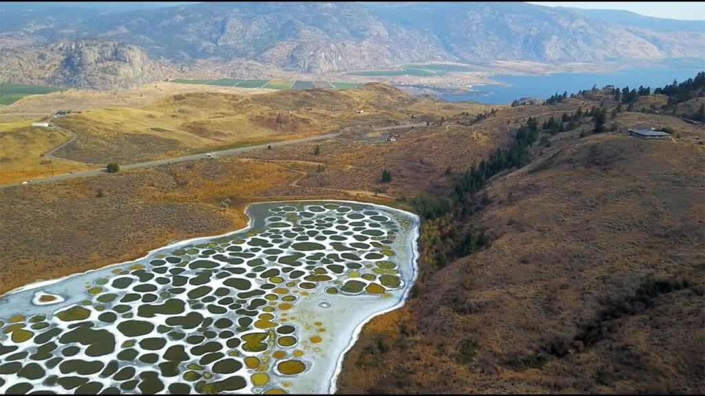 Spotted lake is among the 20 seriously weird places around the world 
