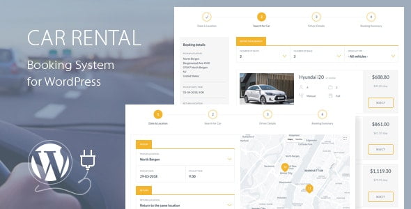 Best WordPress Car Rental Plugins: Car Rental Booking System