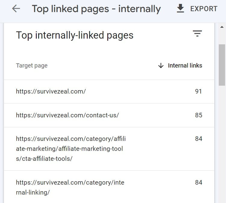 Google Search Console for Orphan Pages 