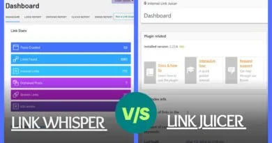 Link Whisper vs Internal Link Juicer