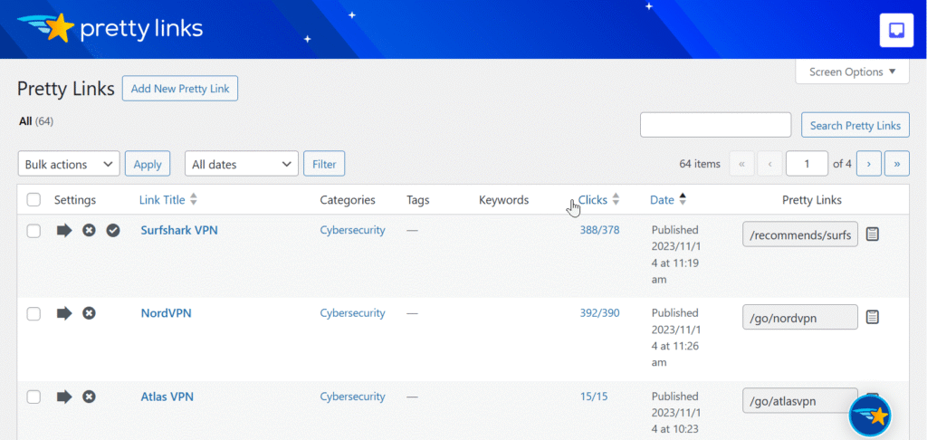 Pretty Links, Best AI Tools for Affiliate Marketing
