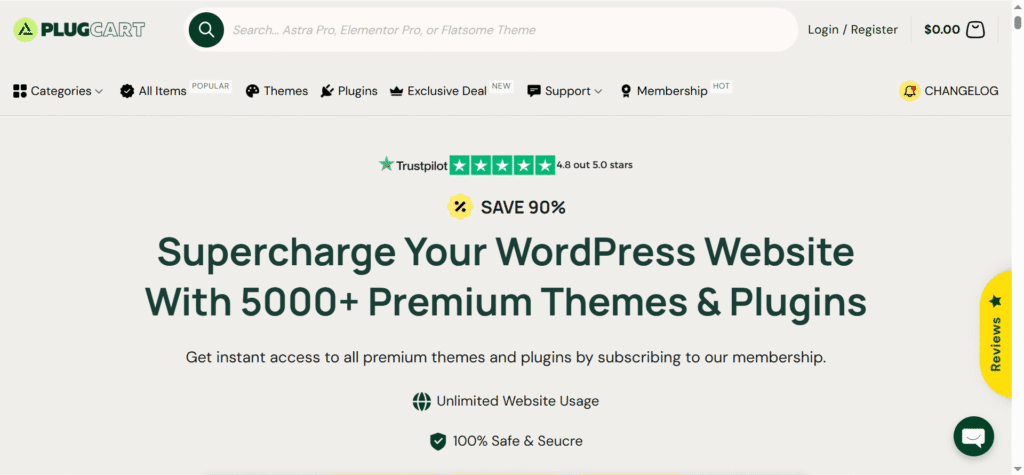 Plugcart: Free GPL WordPress Plugins (Reviewed)