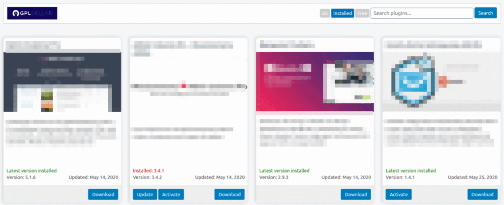 Automatic Updates via Plugin, GPLCellar