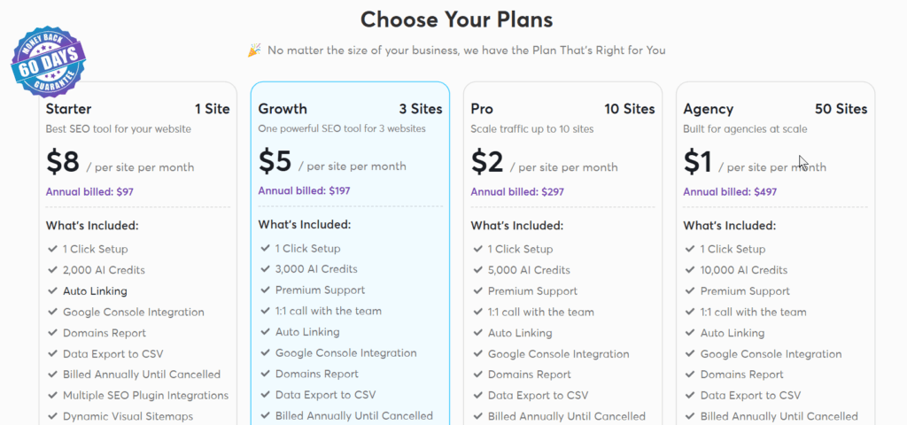 Link Whisper Pricing