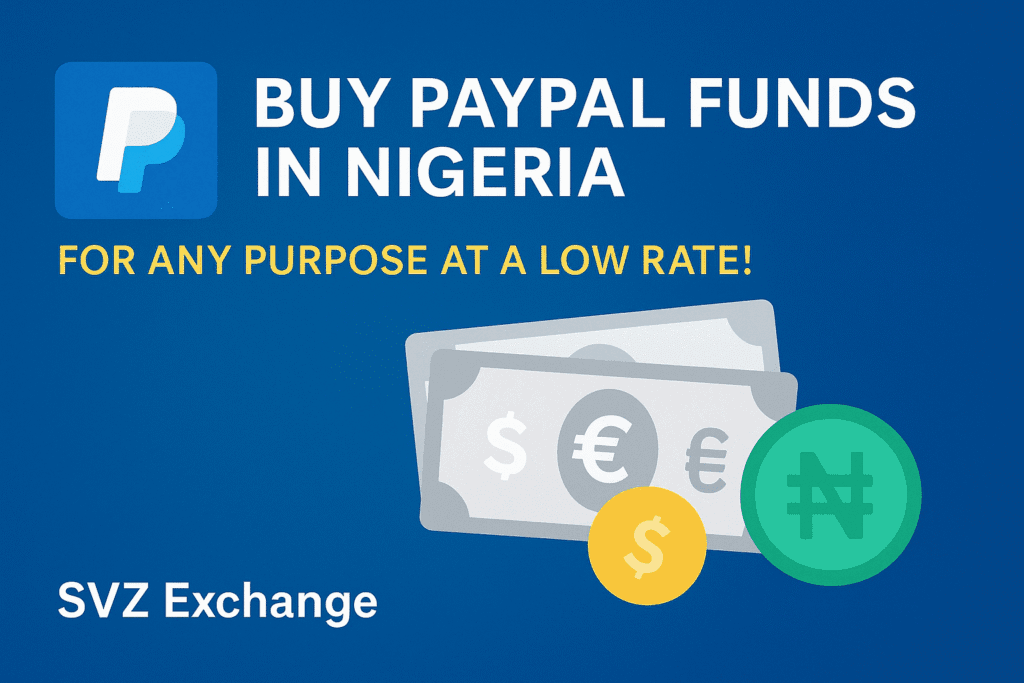 Buy PayPal Funds Nigeria