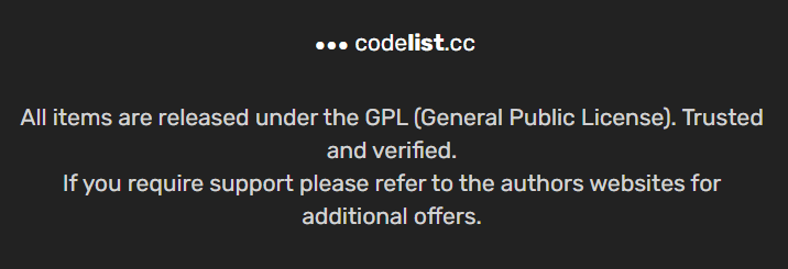 Is Codelist Legal and Legit?