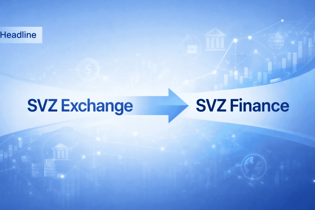 SVZ Exchange Is Now Part of SVZ Finance