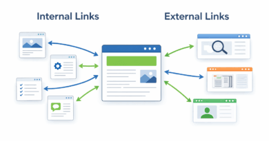 Internal links vs External links