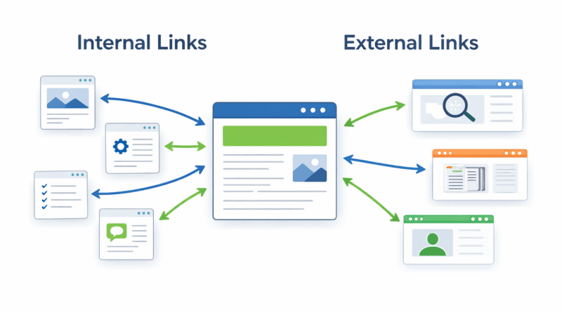 Internal links vs External links